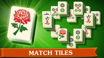 Mahjong Treasures - solitaire الملصق