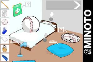 پوستر Escape game of baseball boy