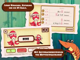 Japanisch lernen Kanji Katakana: Tako Sensei Screenshot 1