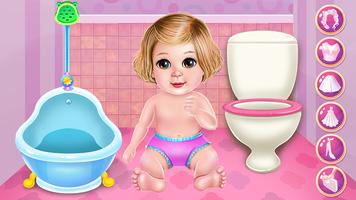 Baby Spa Salon الملصق