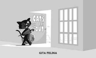 Poster Gita felina: Kitty in fuga
