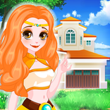 خانه عروسک دخترانه بازی دکور