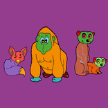 ”Aniamal kingdom coloring book