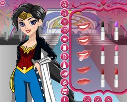 ♥ SuperHero Dress up Makeup Affiche