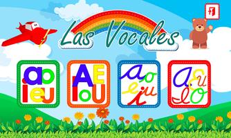 Aprender las vocales poster