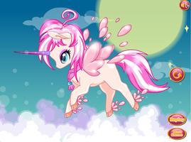 Magical Unicorn Rainbow-poster