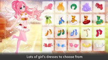 Dress Up Angel Anime Girl Game plakat