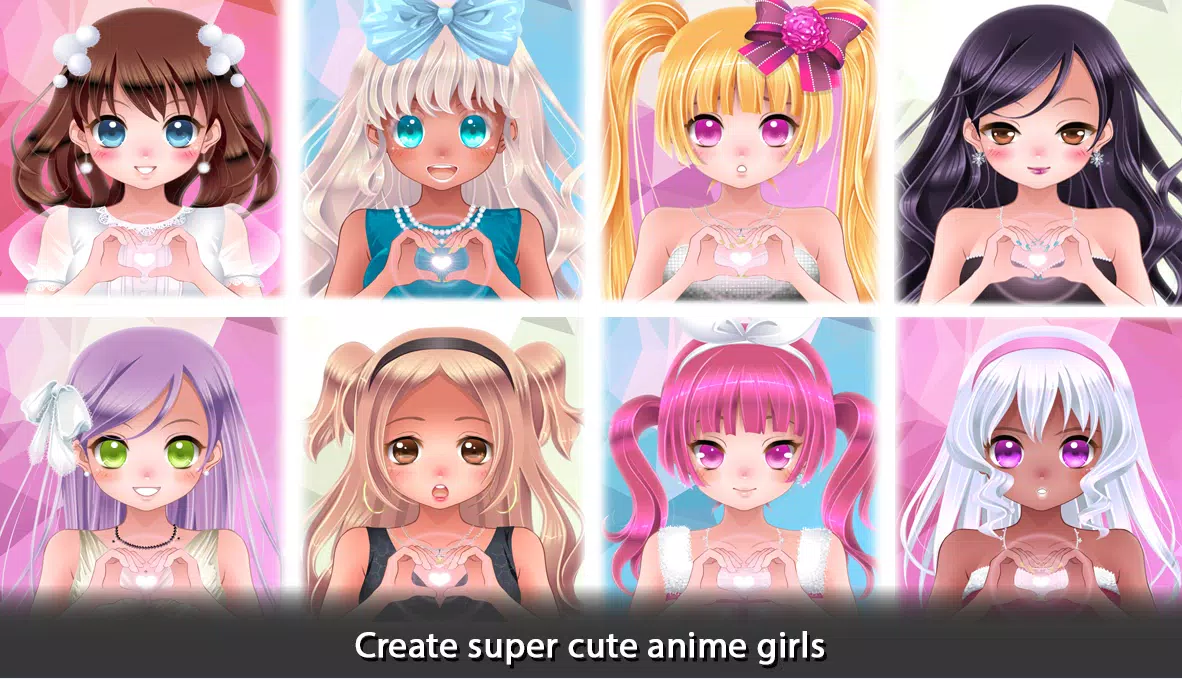 MANGA GIRL AVATAR MAKER jogo online no