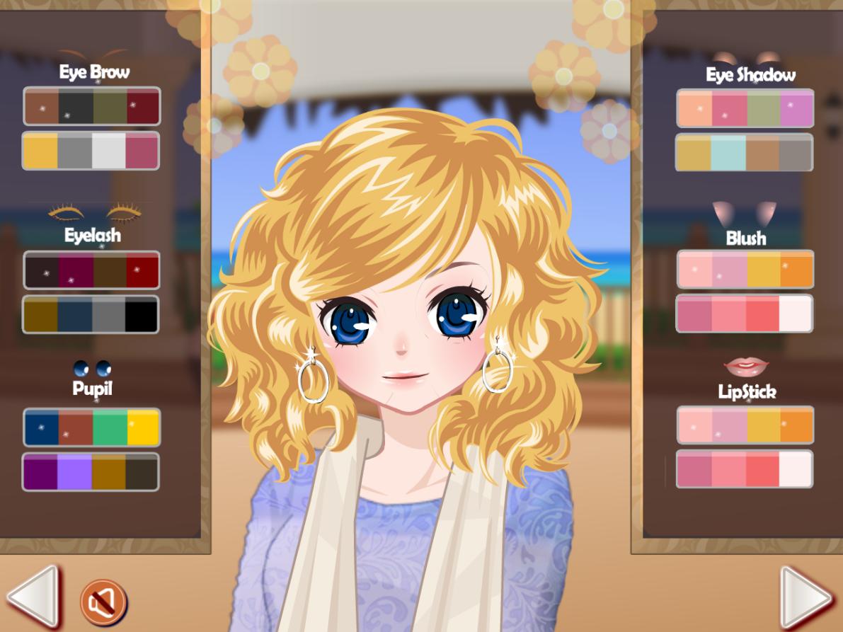 Chica anime: juego de vestir y maquillaje for Android - APK Download