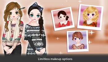 Anime girl dress up and makeup screenshot 3