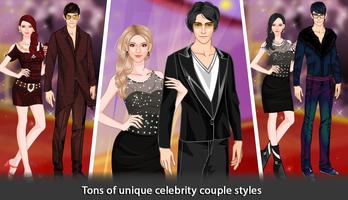 Celebrity Fashion Dressup Game Cartaz