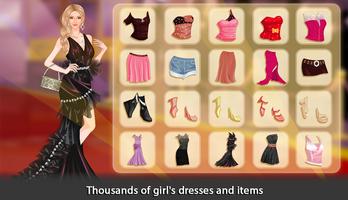 Celebrity Fashion Dressup Game imagem de tela 1