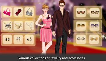 Celebrity Fashion Dressup Game imagem de tela 3