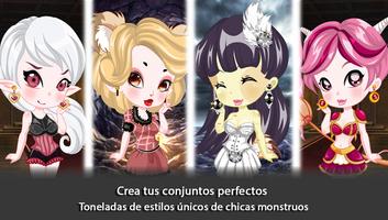 muñecos chibi - juegos vestir Poster