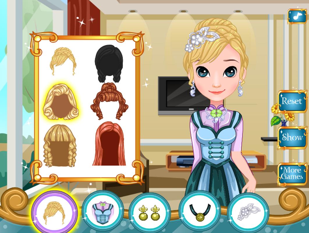 ... ice princess makeup salon game : spa and dress up screenshot 3 ...