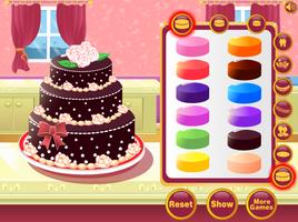 グケーキデコレーション - スウィートケーキメーカーのゲーム ポスター