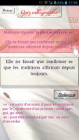 Quiz fautes d'orthographe + imagem de tela 3