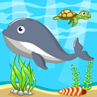 ikon Game Anak Edukasi Hewan Laut