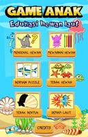 Game Anak Edukasi Hewan Laut Poster