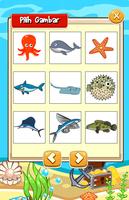 Game Anak Edukasi Hewan Laut imagem de tela 2