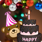 생일 케이크 꾸미기: 생일축하 촛불 아이콘