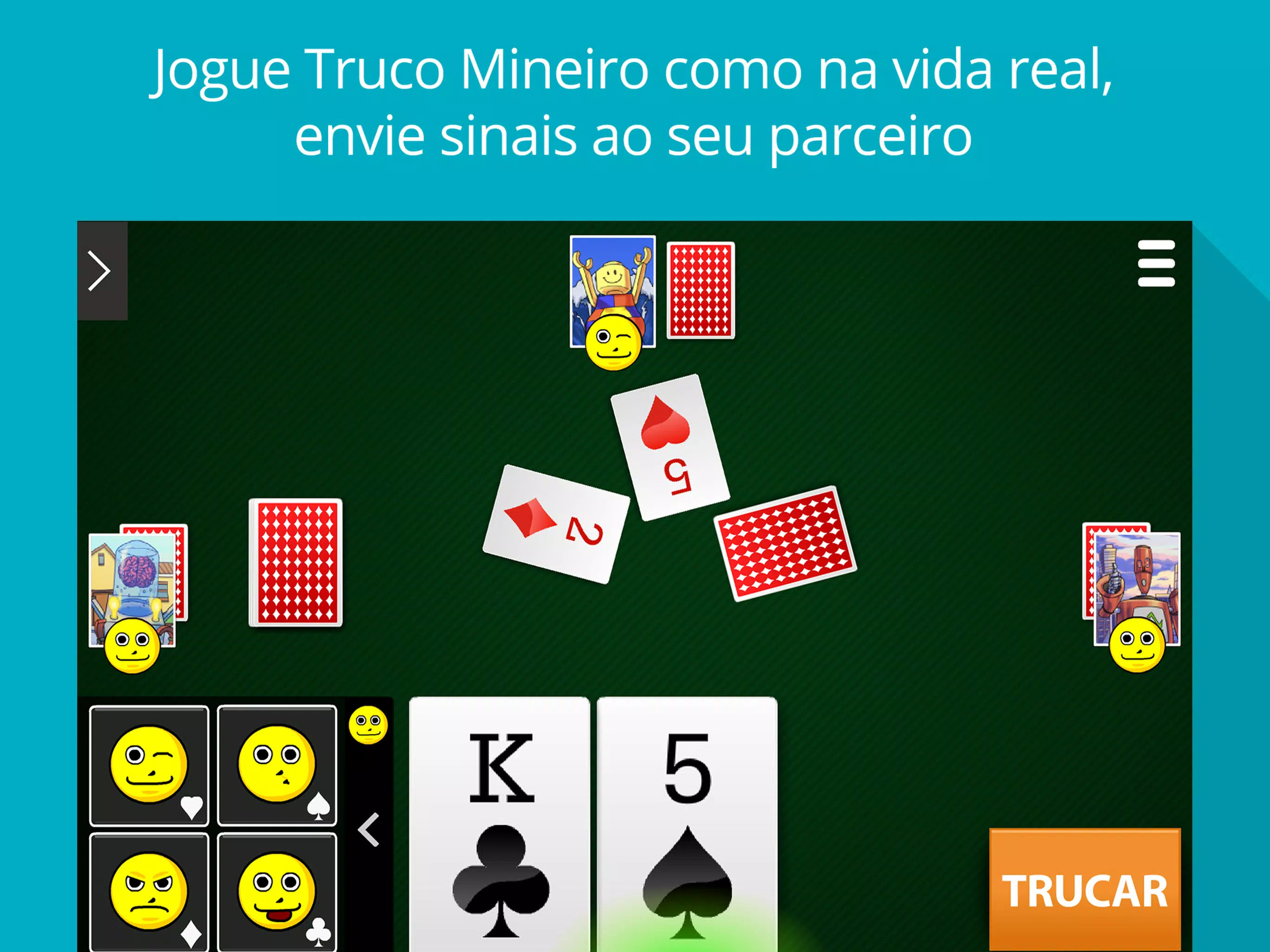 Truco Mineiro Online Apk Download for Android- Latest version 93.1.2-  air.br.com.trucomineiro.mobile