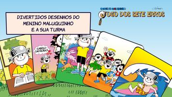 Jogo dos 7 Erros - Menino Maluquinho الملصق