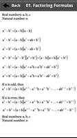 Mathematics Formula Reference screenshot 1