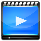 Eenvoudige MP4 Video Player-icoon