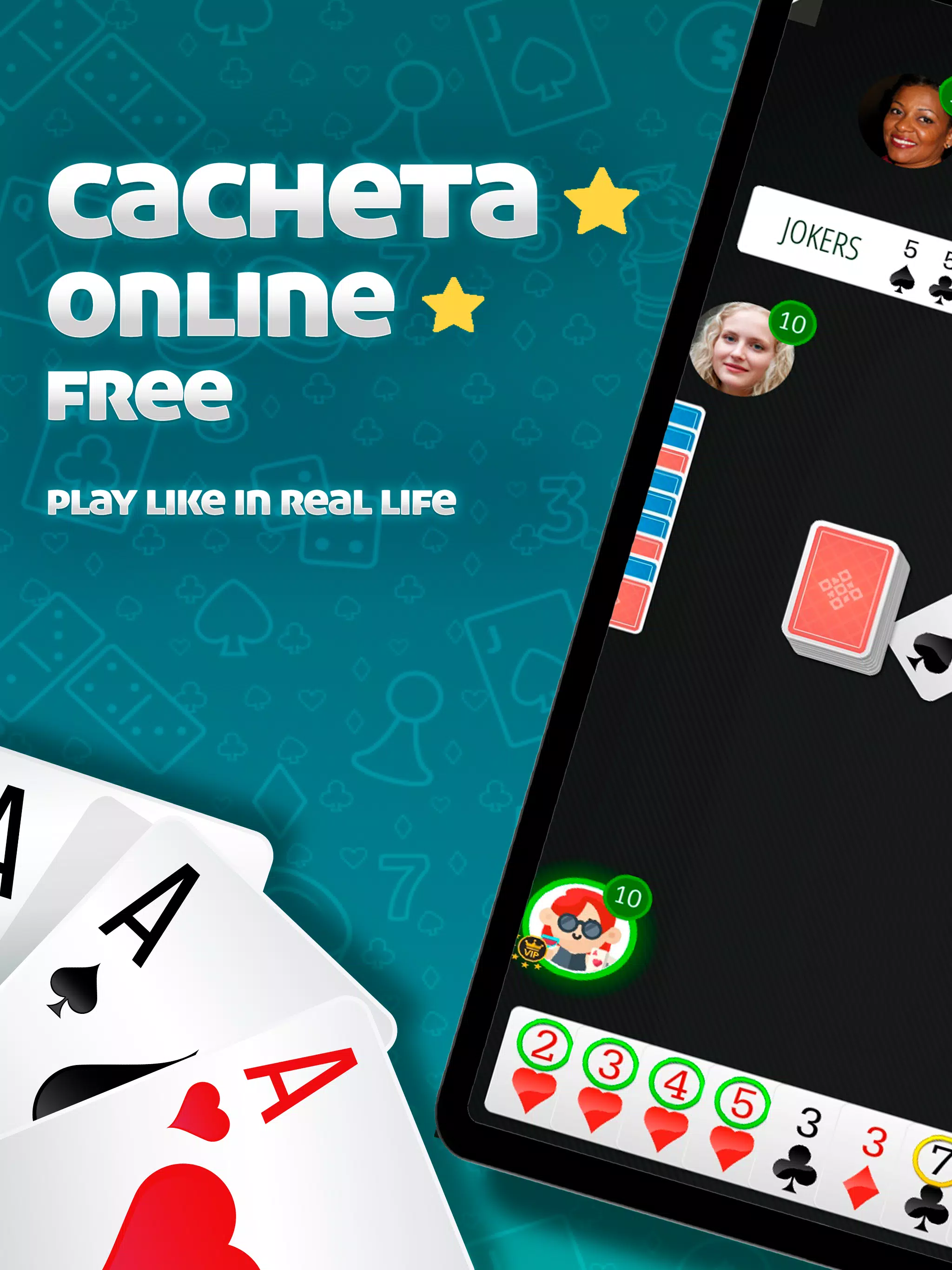 Cacheta - Pife - Jogo online APK (Android Game) - Baixar Grátis