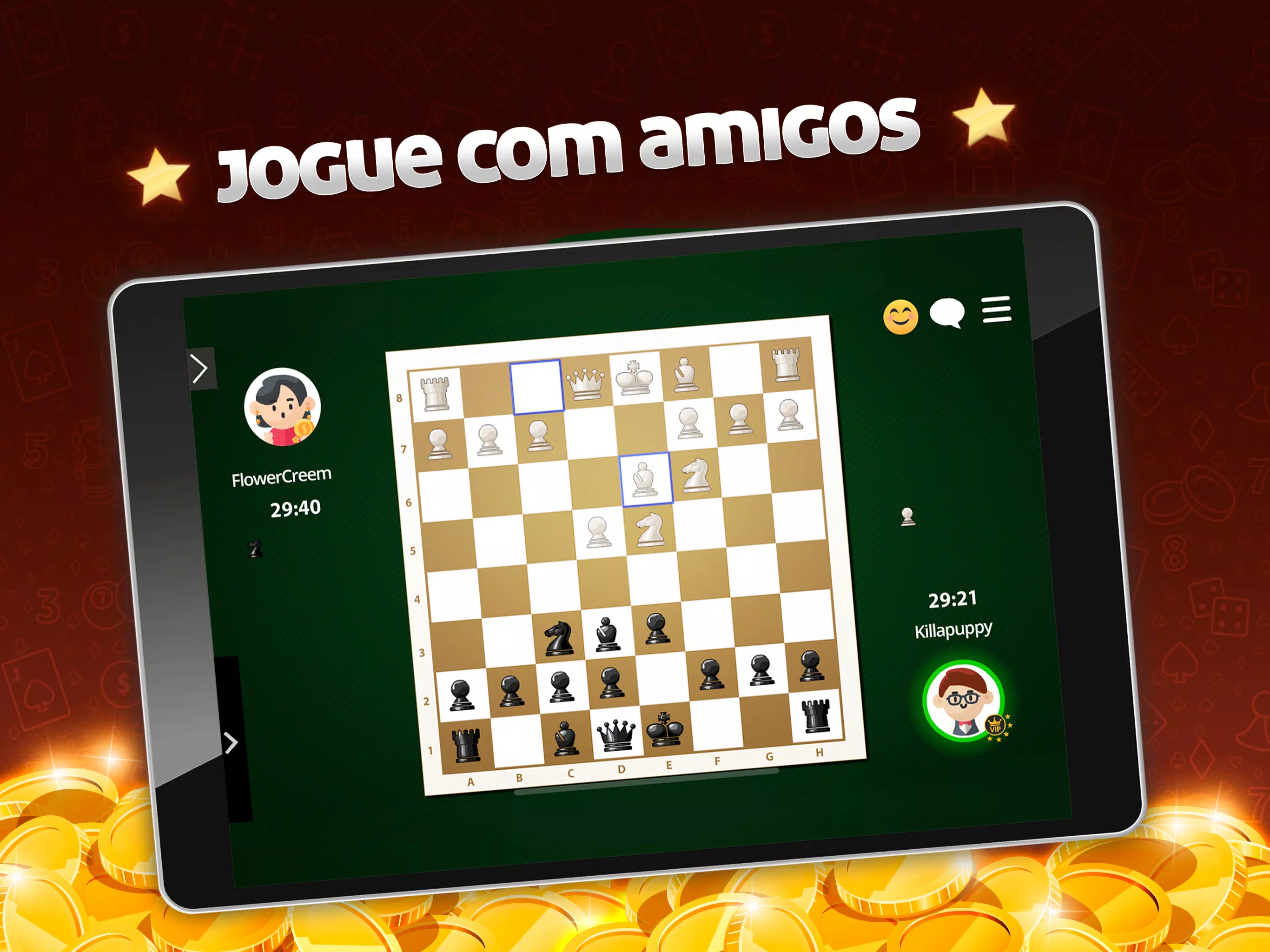 Baixe Xadrez Online MegaJogos no PC