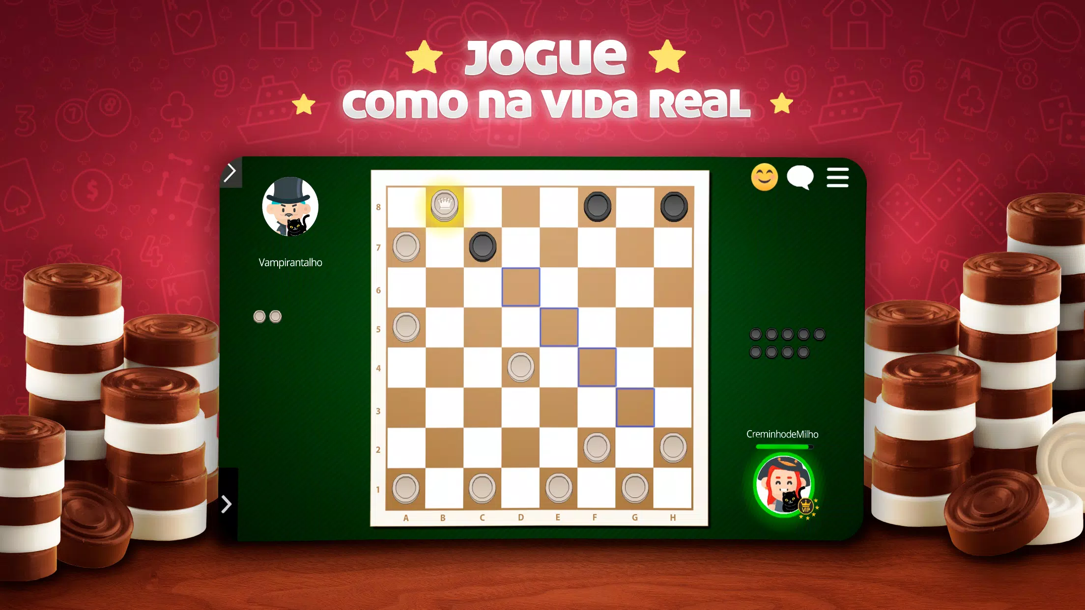 Jogo de Damas Brasileiro APK (Android Game) - Baixar Grátis