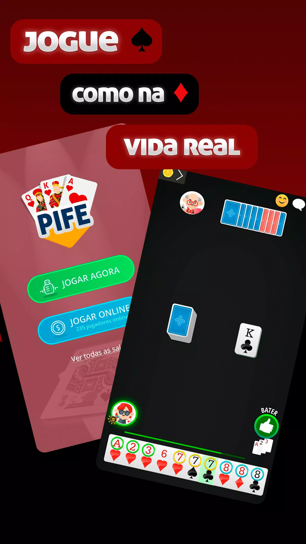 Pife - Jogo de Cartas for Android - Free App Download