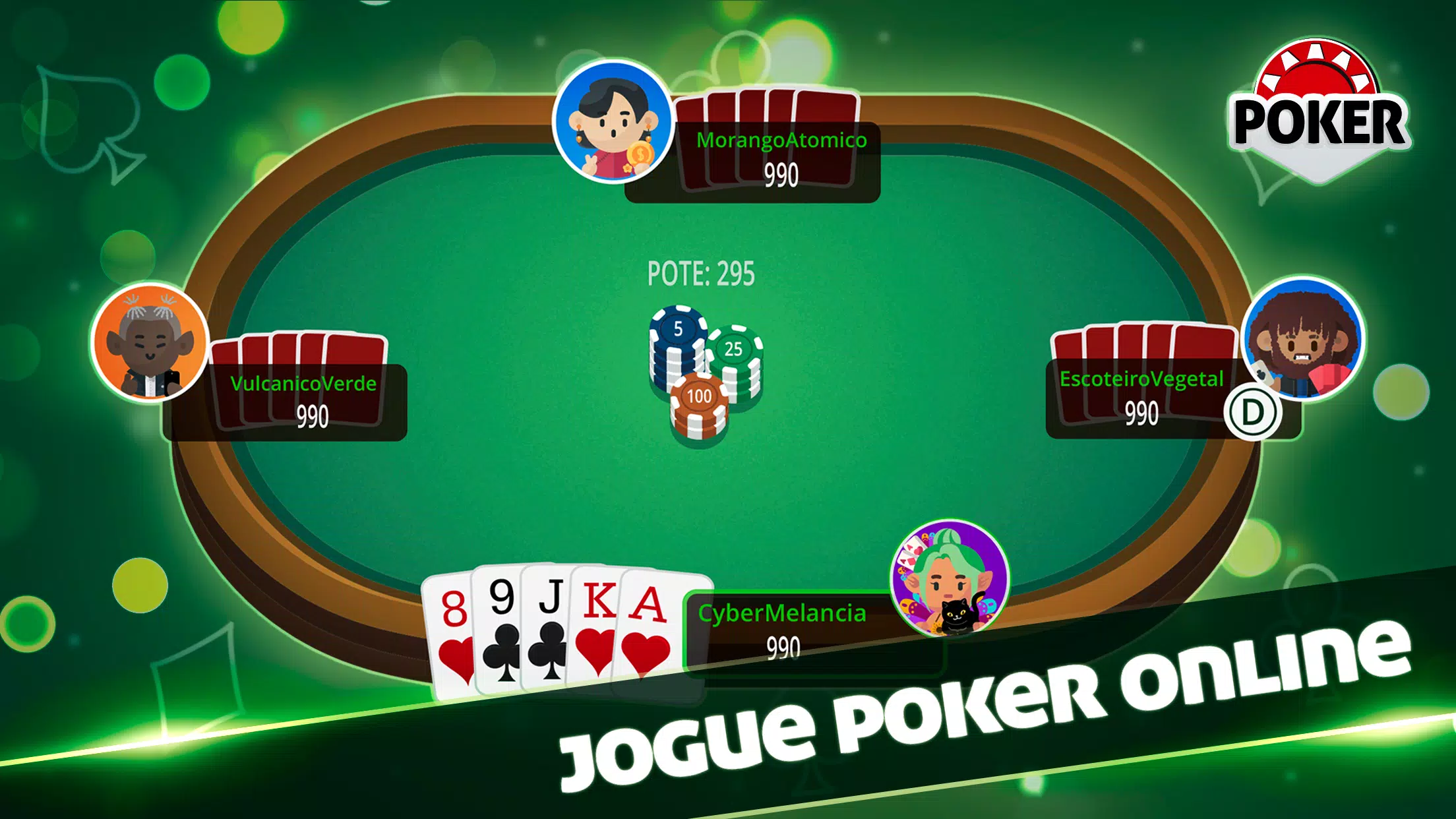 Poker Fechado – 5 Card Draw
