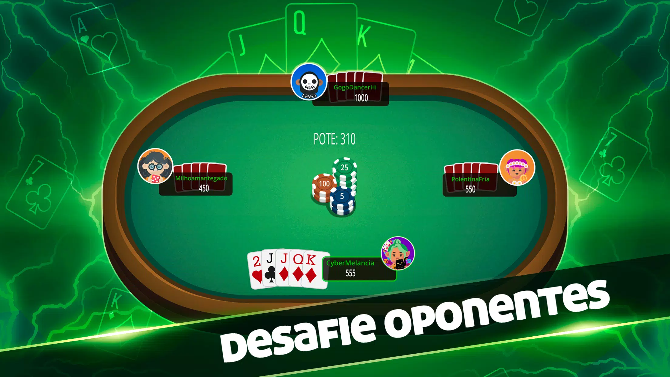 Poker Fechado – 5 Card Draw