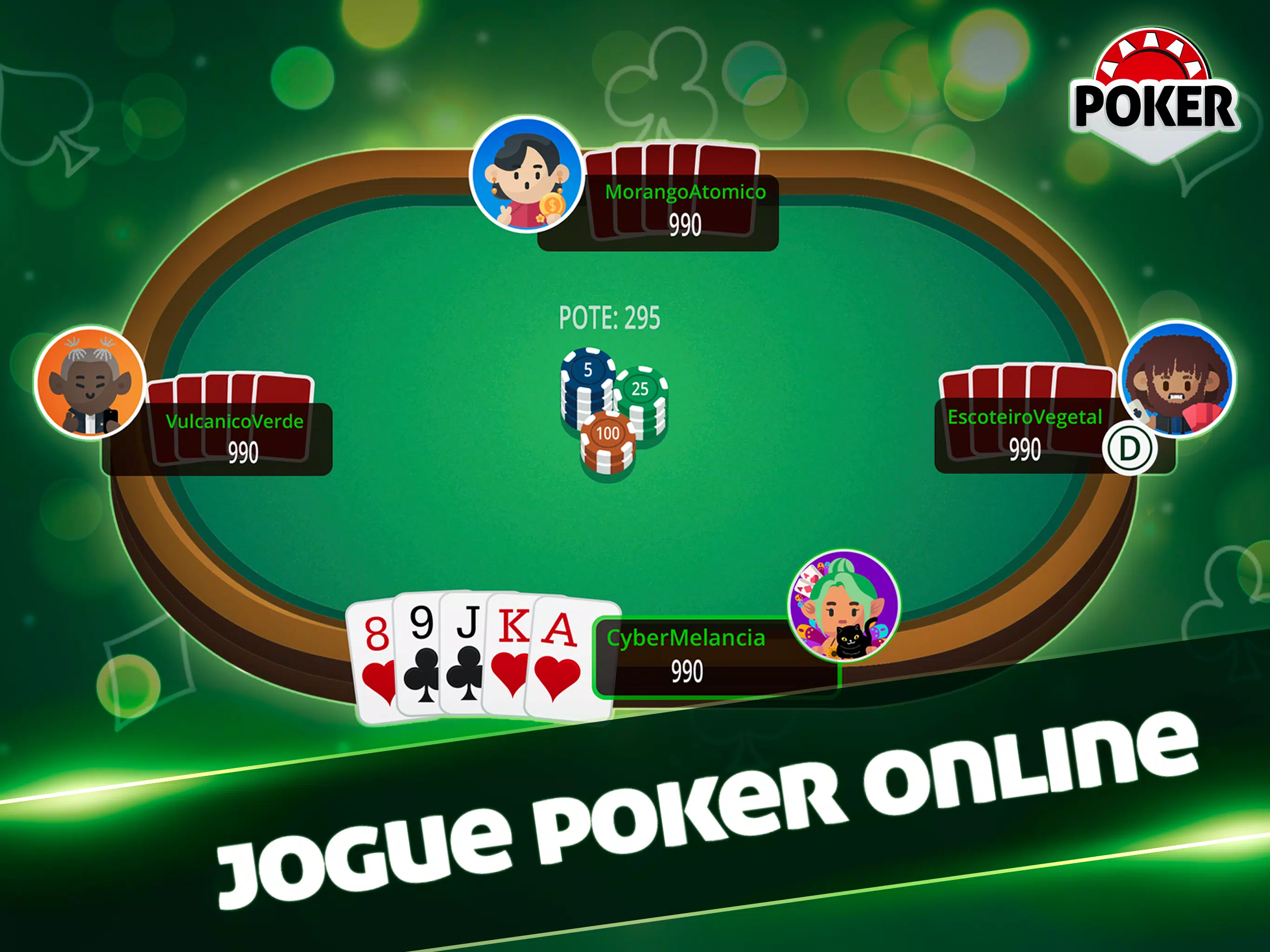 Poker Fechado – 5 Card Draw