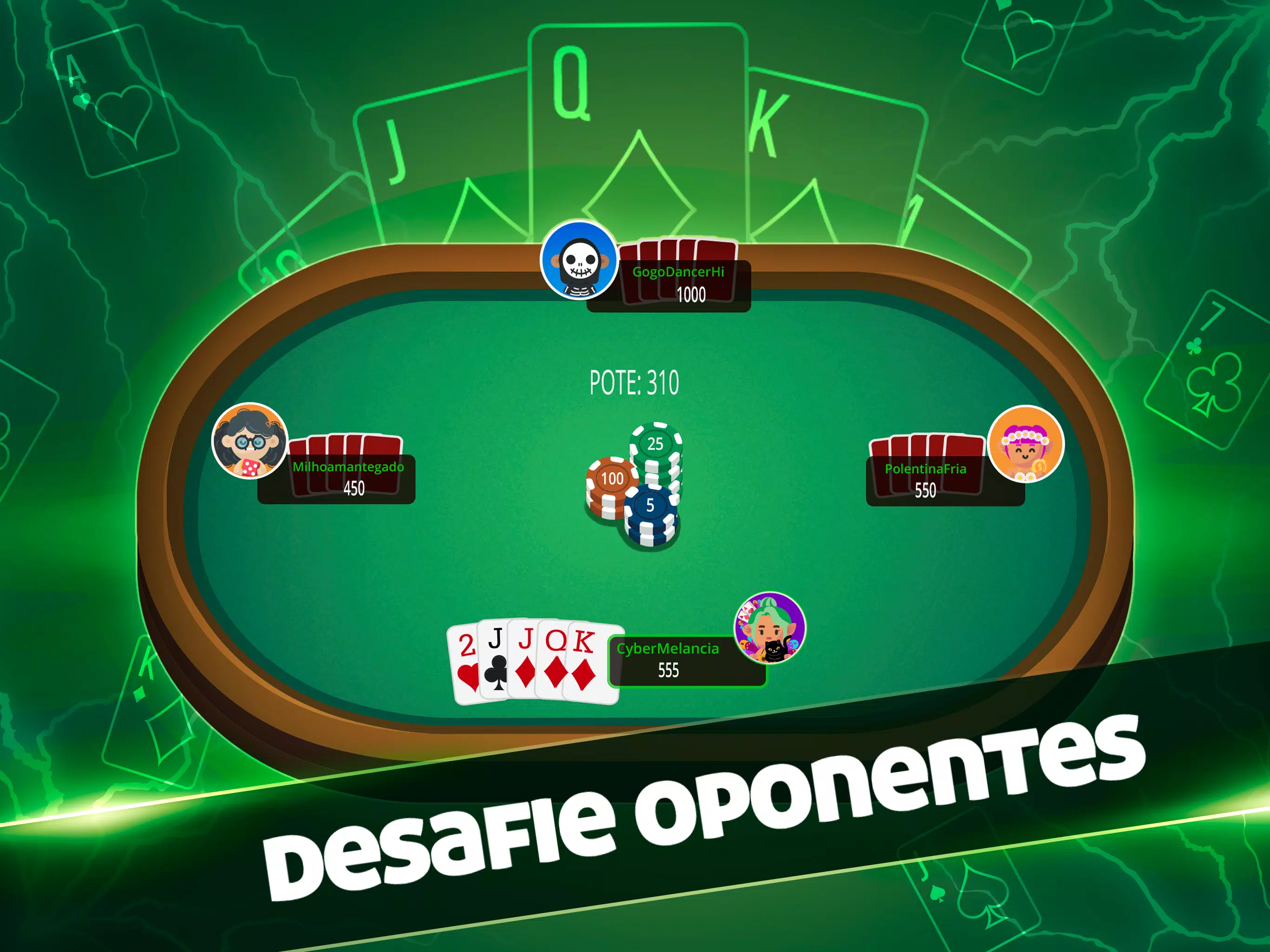 Poker Fechado – 5 Card Draw