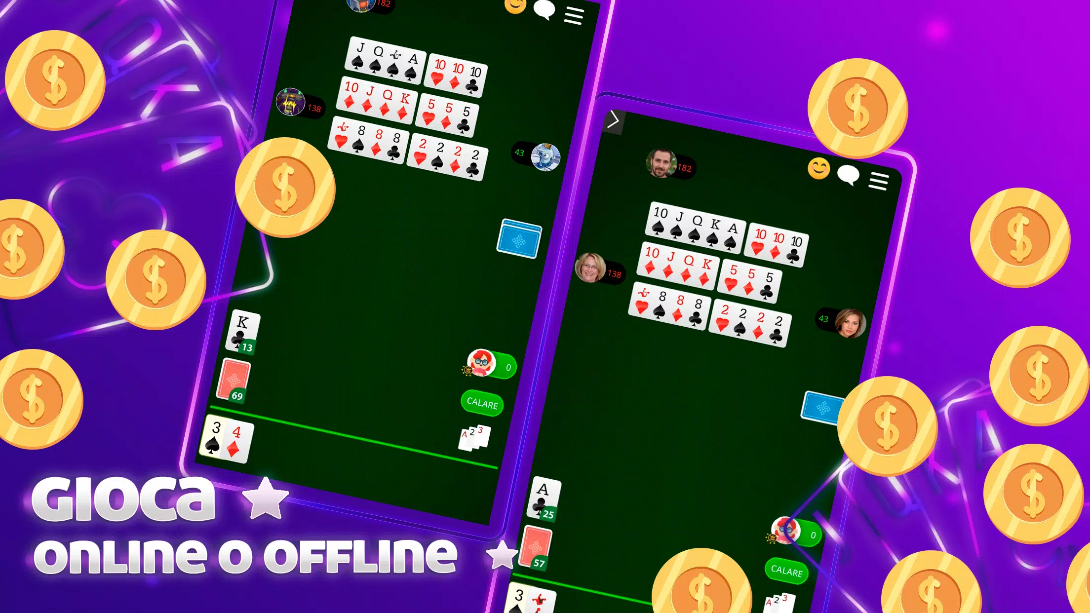 Scala 40 Online – Gioco Carte