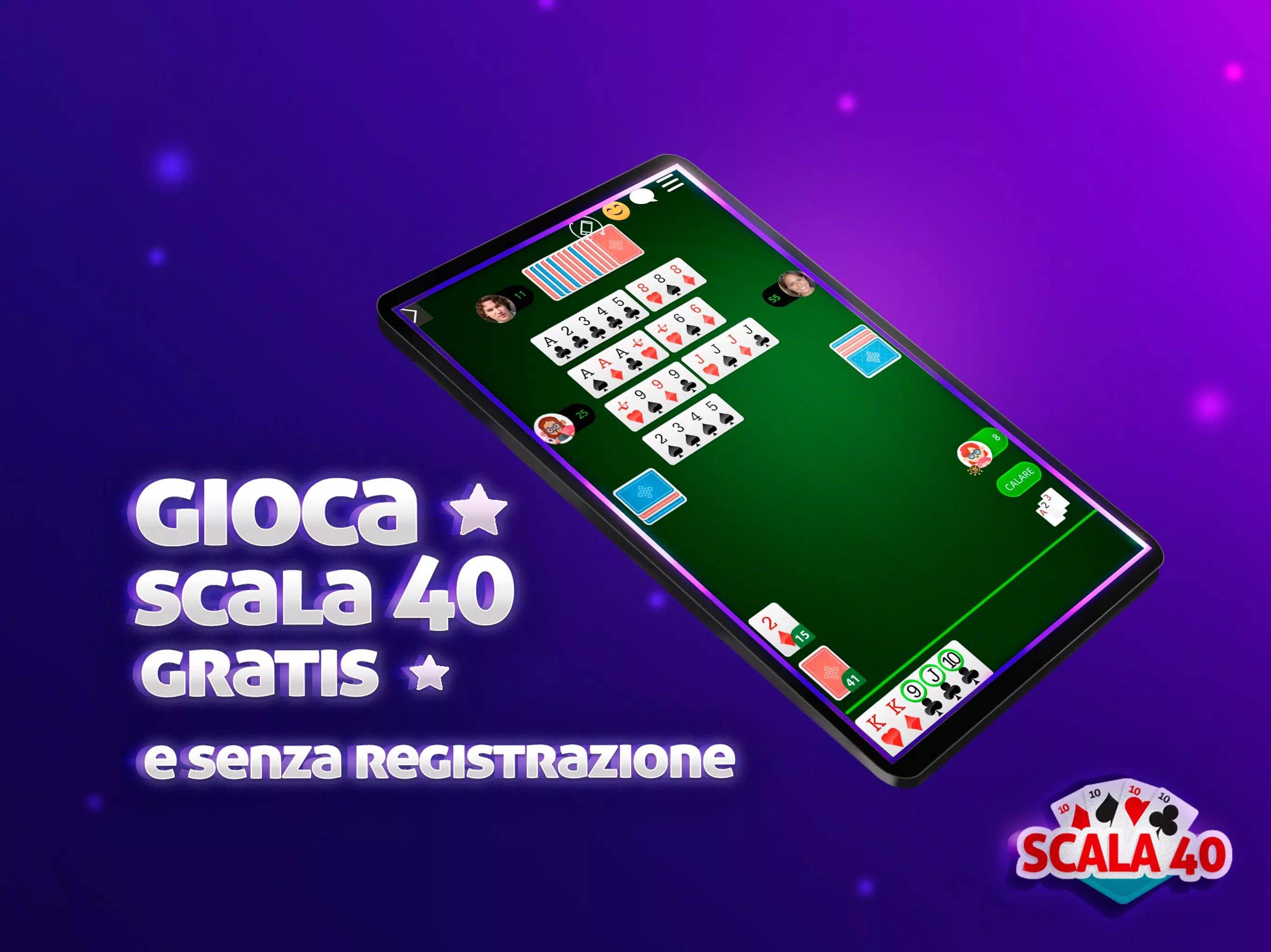 Scala 40 Online – Gioco Carte