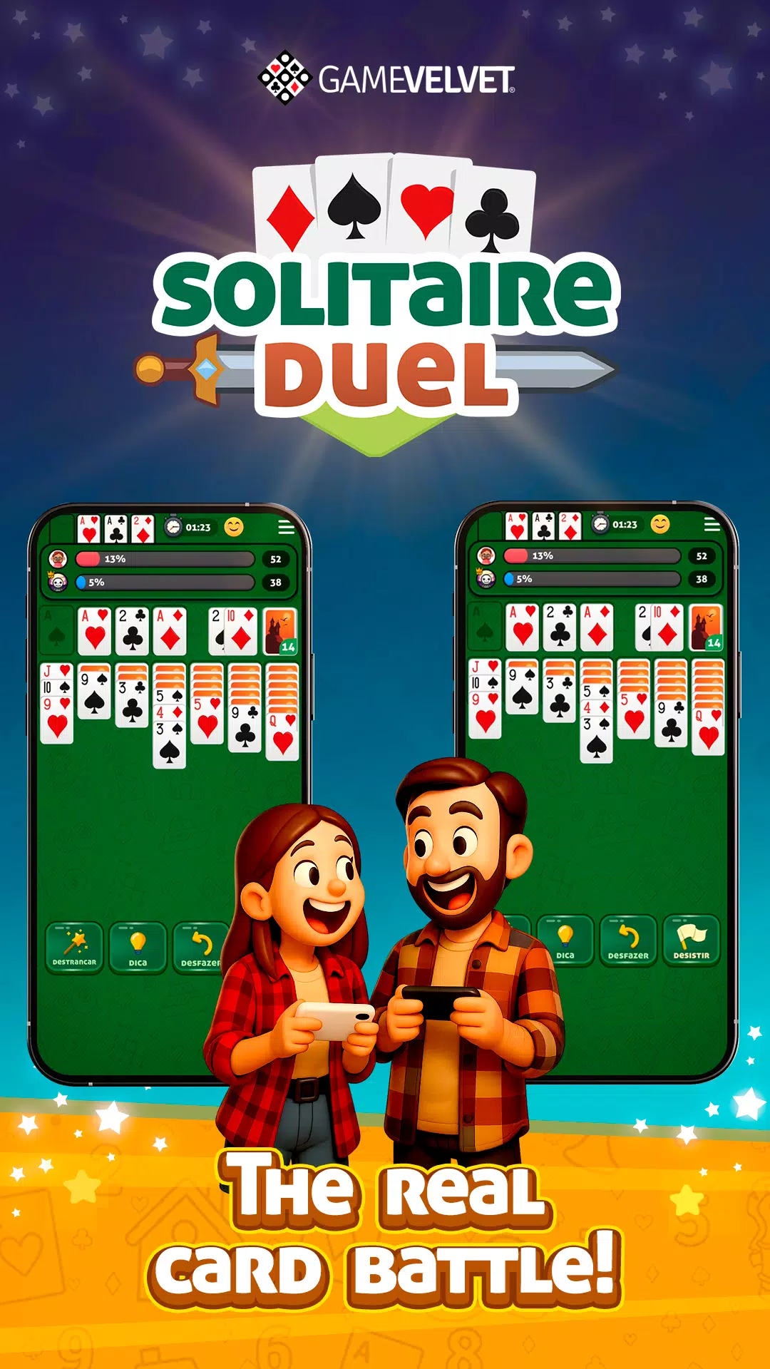 Solitaire Duel: Klondike