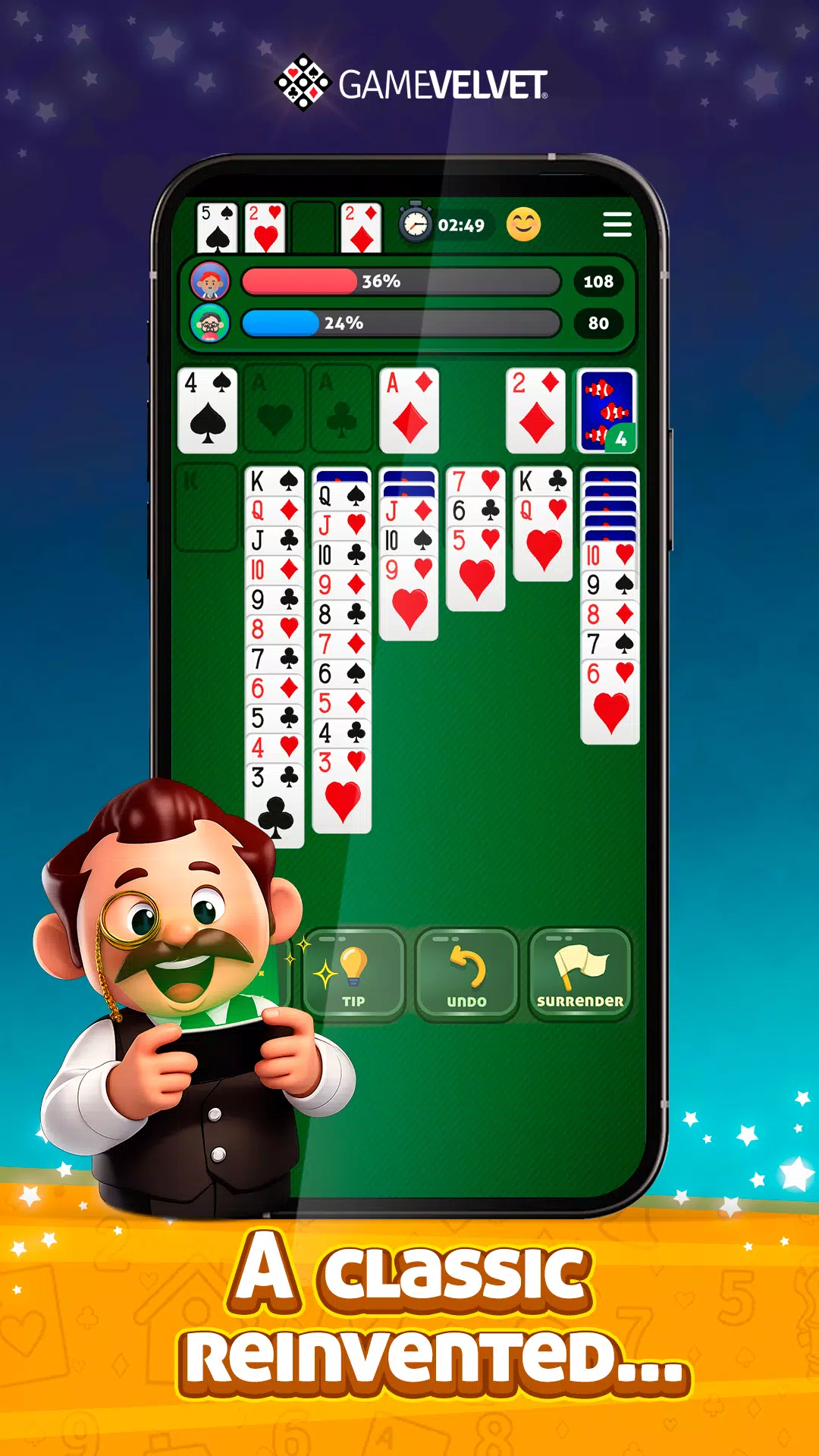 Solitaire Duel: Klondike