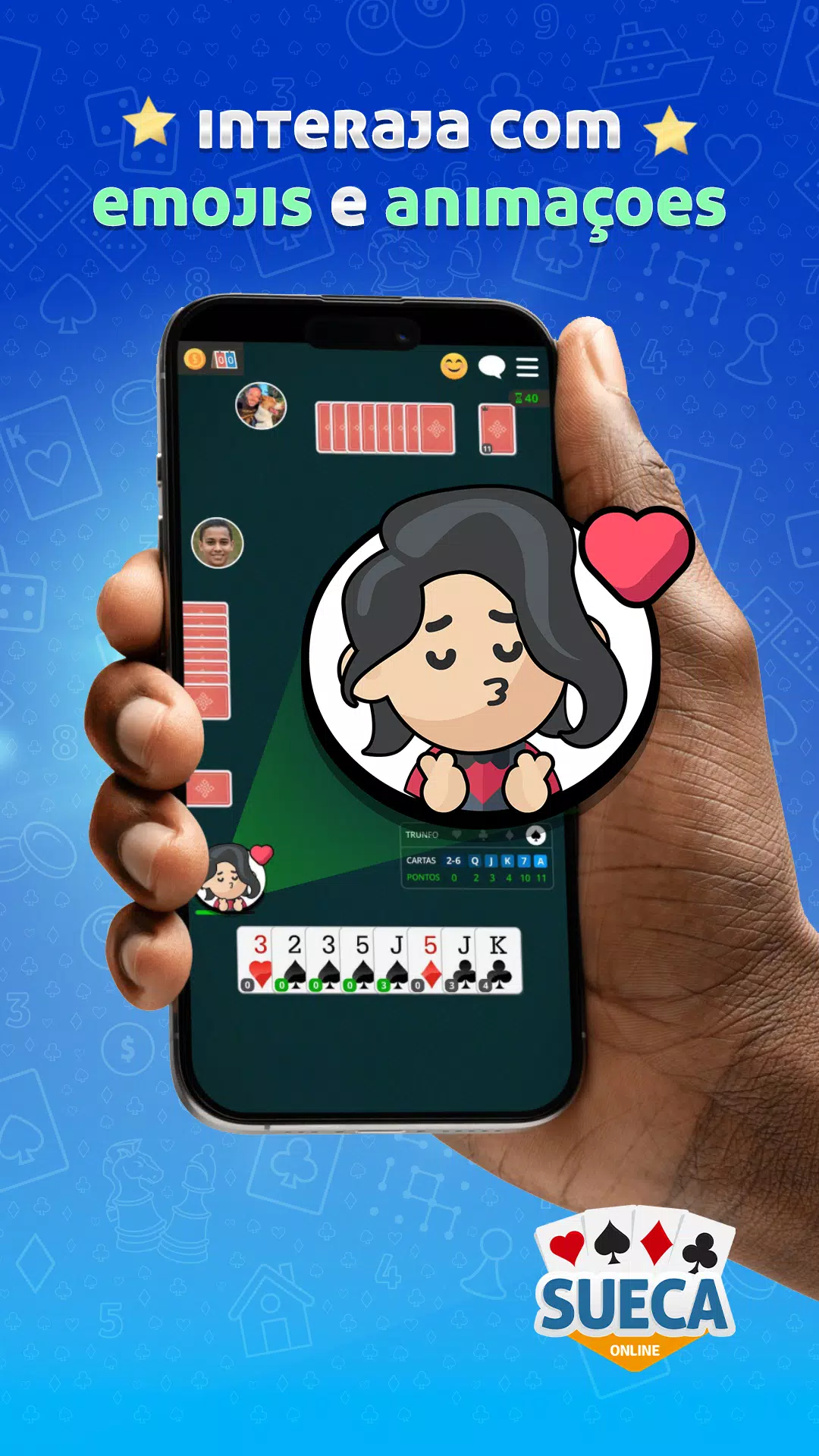 Sueca MegaJogos: Jogo Cartas