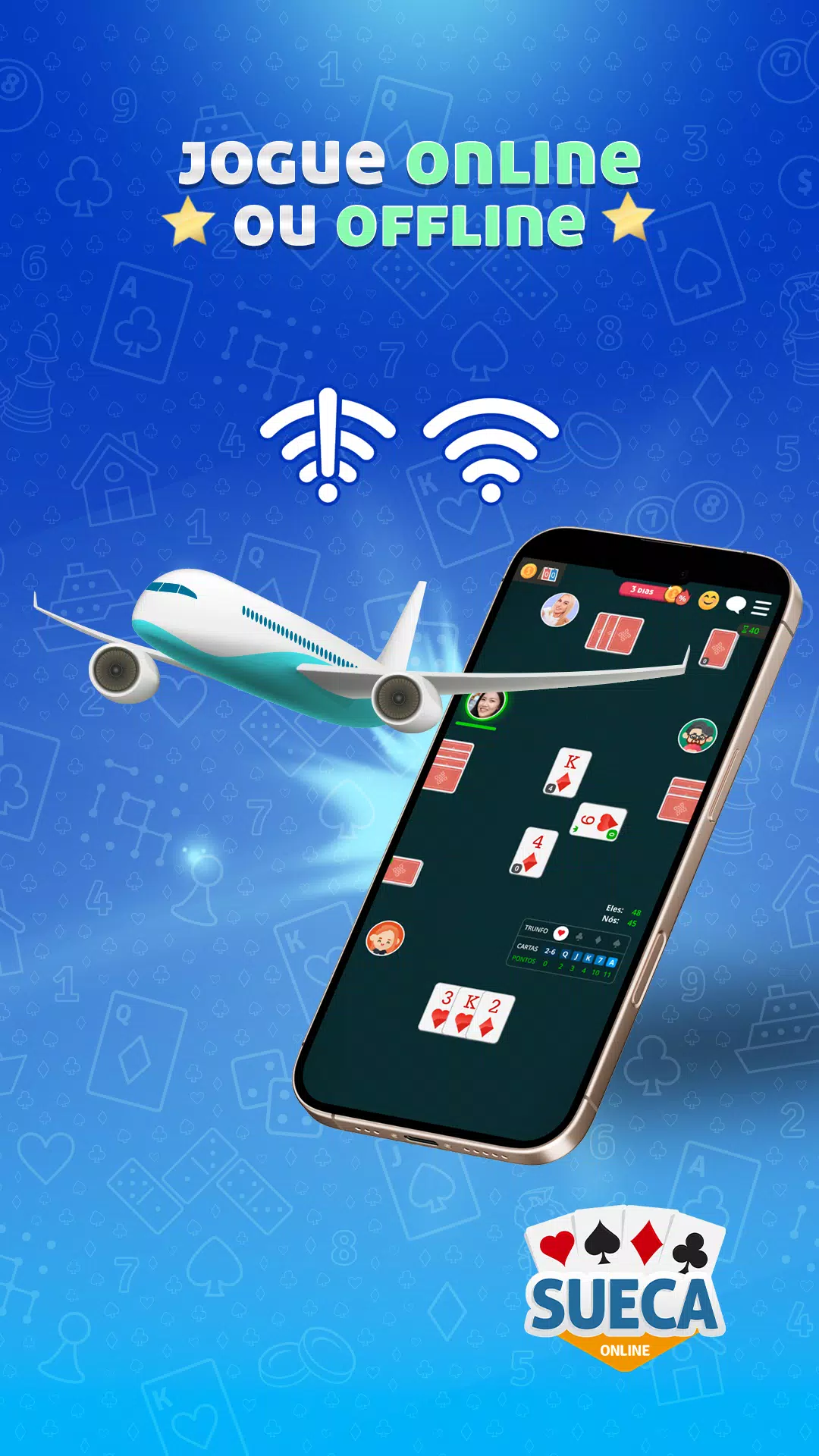 Sueca MegaJogos: Jogo Cartas