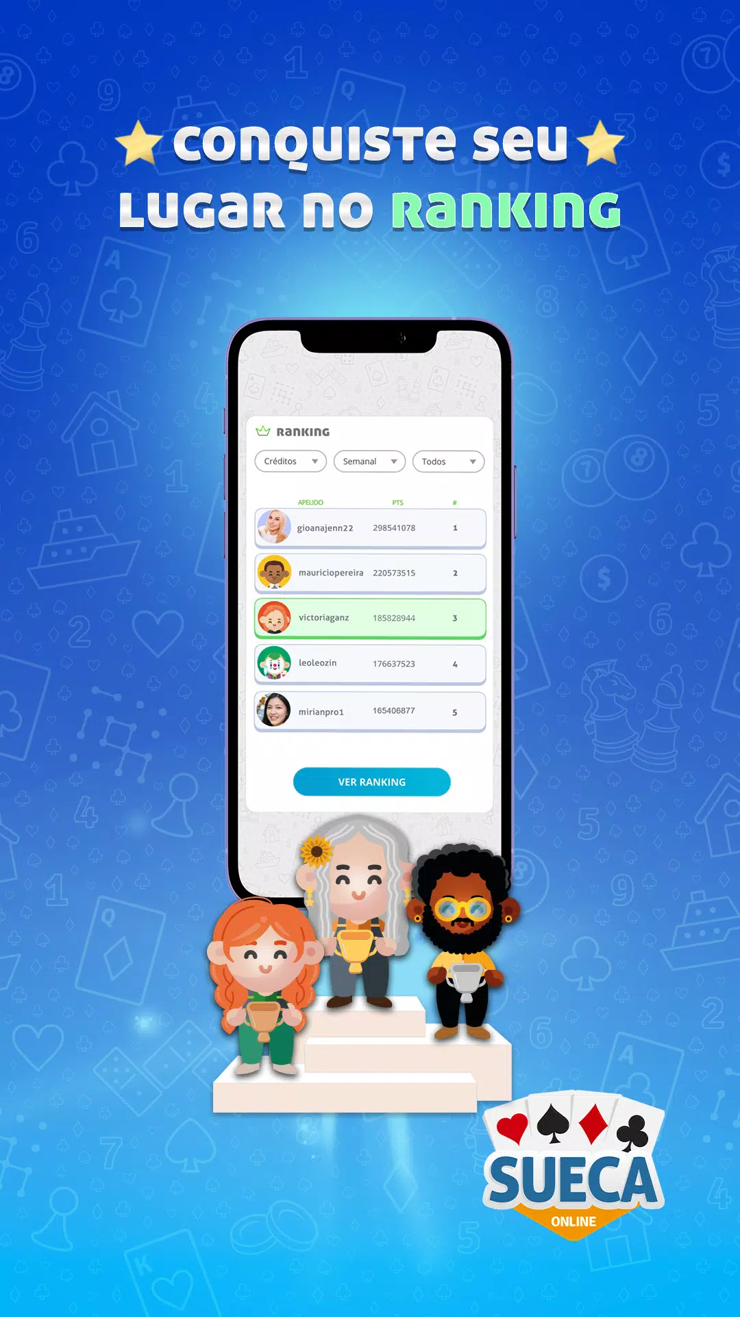 Sueca MegaJogos: Jogo Cartas