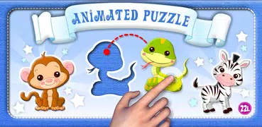 Animated Puzzle Game - Animals