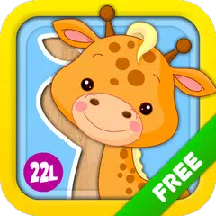 Animated Puzzle Game - Animals Icon