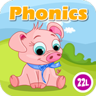 Phonics Farm Letter sounds school & Sight Words icône