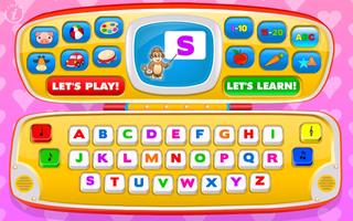 Kids Toy Phone Learning Games - Magic Laptop Lite capture d'écran 3
