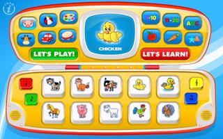 Kids Toy Phone Learning Games - Magic Laptop Lite poster