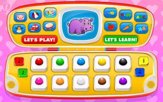 Kids Toy Phone Learning Games - Magic Laptop Lite ảnh chụp màn hình 1
